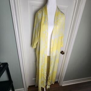 Lilly Pulitzer Boho Cardigan Gown Women's Sz Sm Open Robe For Target SEE PICS